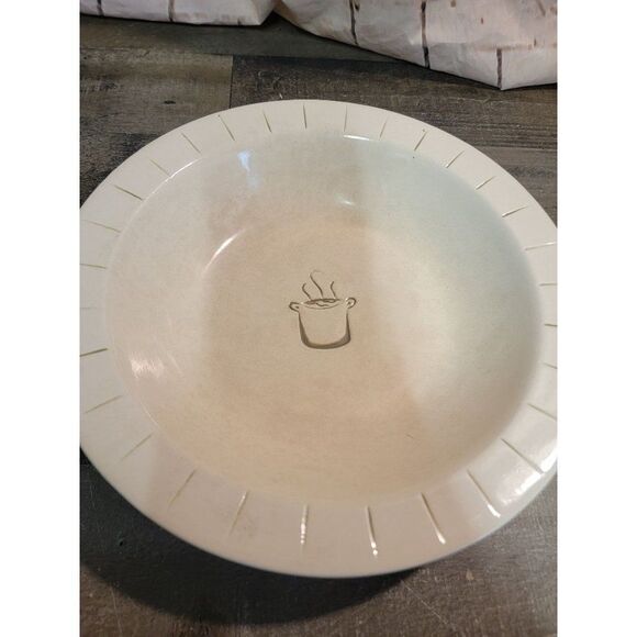 Pottery Barn‎ pasta prep pot Bowl plate ceramic - Picture 2 of 4